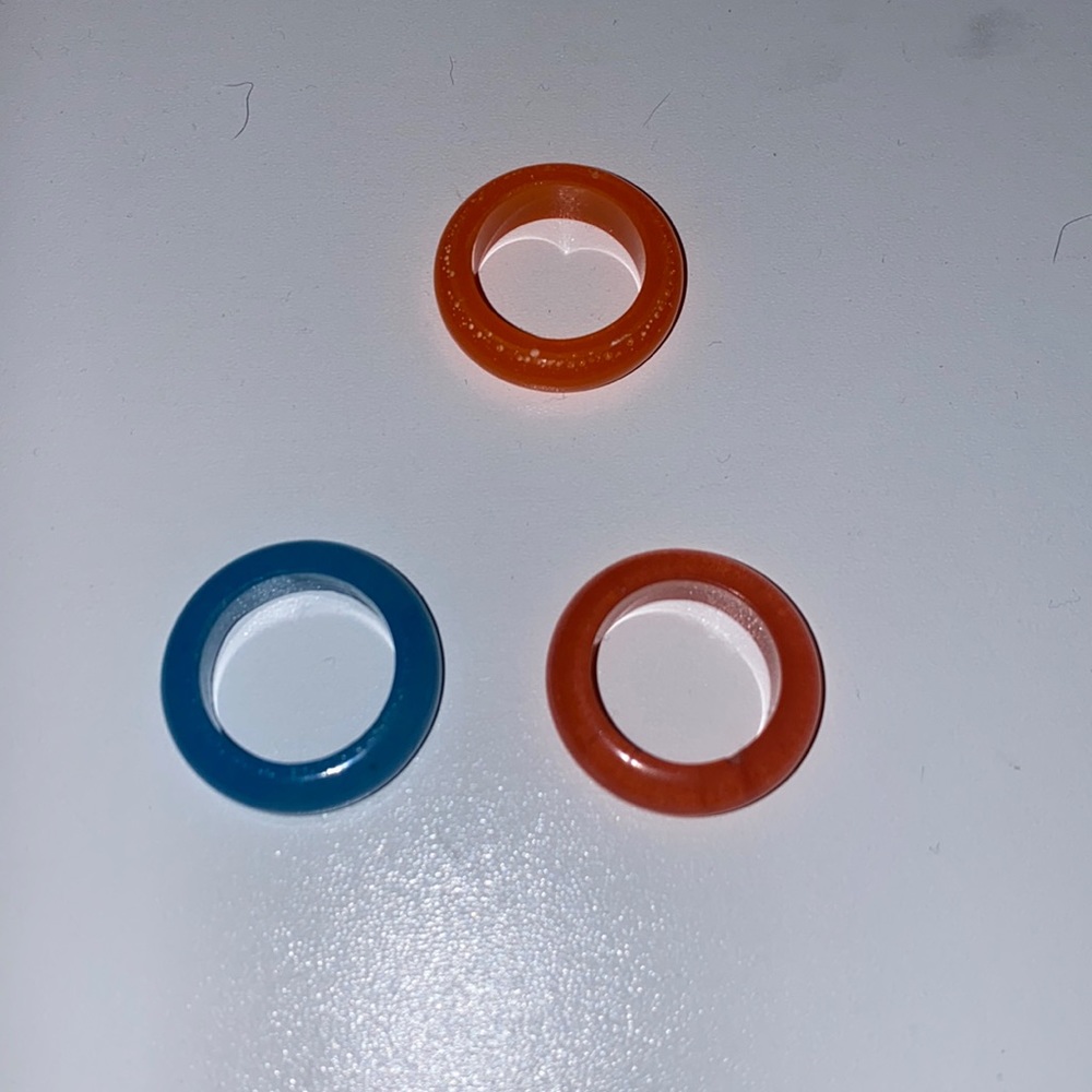 resin rings